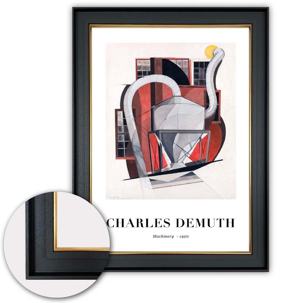 Konsttryck Maskiner av Charles Demuth Digitalt Optimerat Design för Hem och Kontor 3