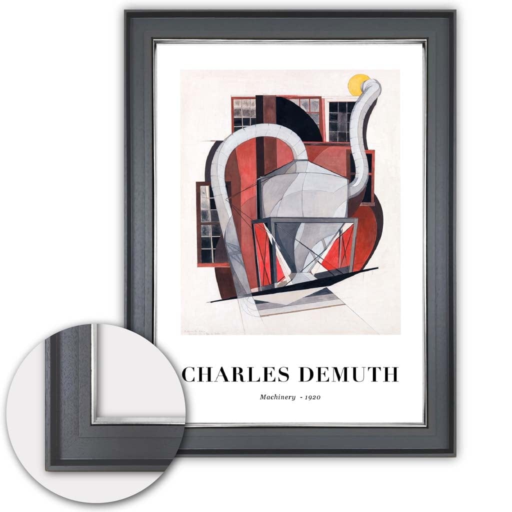 Konsttryck Maskiner av Charles Demuth Digitalt Optimerat Design för Hem och Kontor 5