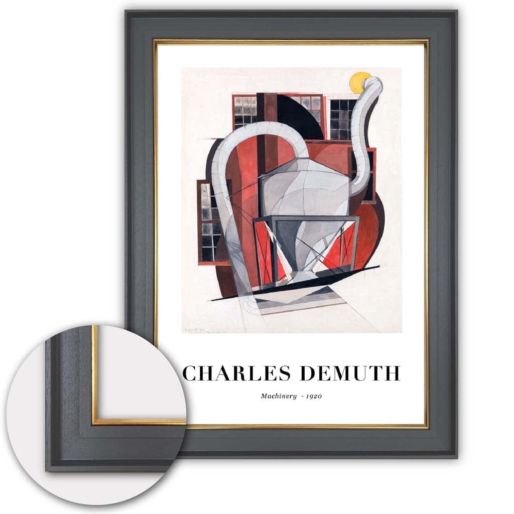 Konsttryck Maskiner av Charles Demuth Digitalt Optimerat Design för Hem och Kontor 6