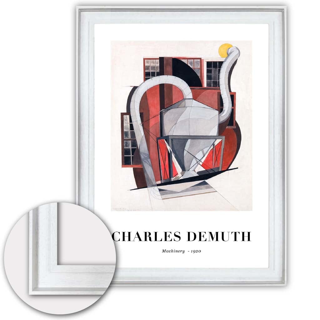Konsttryck Maskiner av Charles Demuth Digitalt Optimerat Design för Hem och Kontor 7