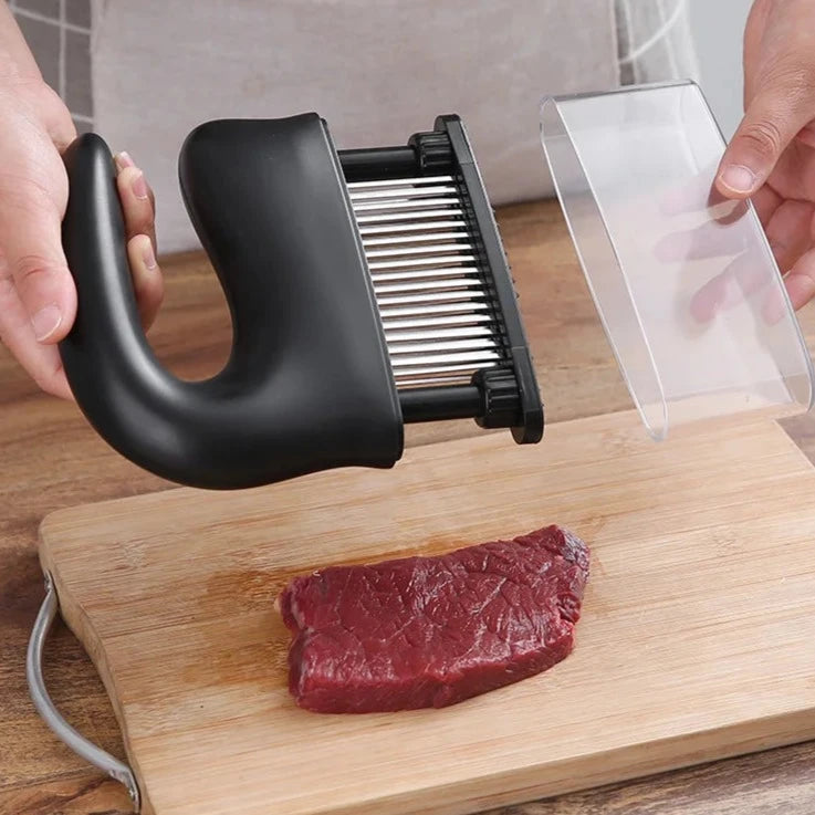 Köttmörare i Rostfritt Stål med 48 Blad 2