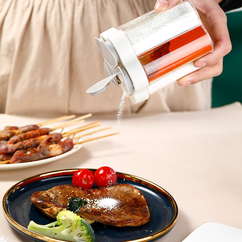 Kryddburk Fem Fack Transparent Design För Enkel Förvaring 1