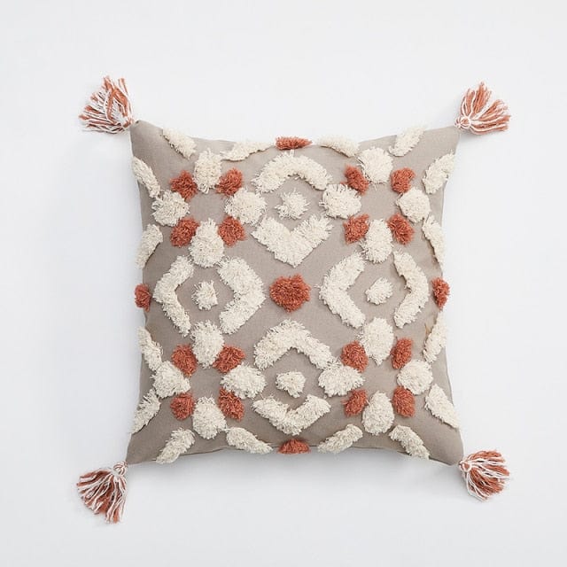 Kuddfodral 45x45 Etniska Motiv Handgjord För Heminredning 10