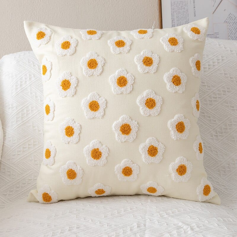 Kuddfodral Little Daisy Boho Stil 0