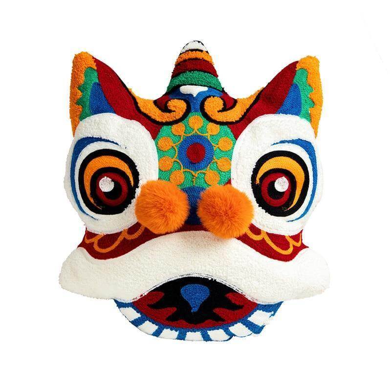 Kuddöverdrag med Traditionell Kinesisk Drakdesign 3