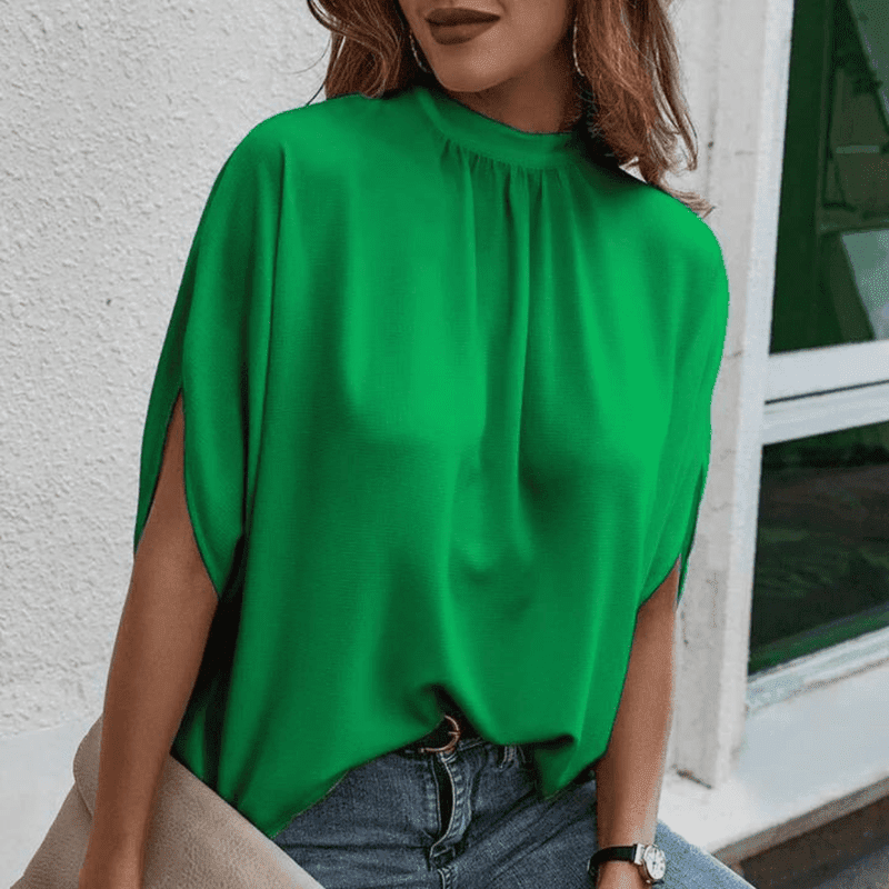 Kvinna Blus Chiffong Elegant och Mångsidig 5
