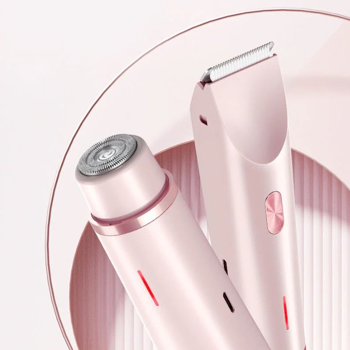 Kvinnors 2-i-1 Trimmer för Ansikte och Kropp 4