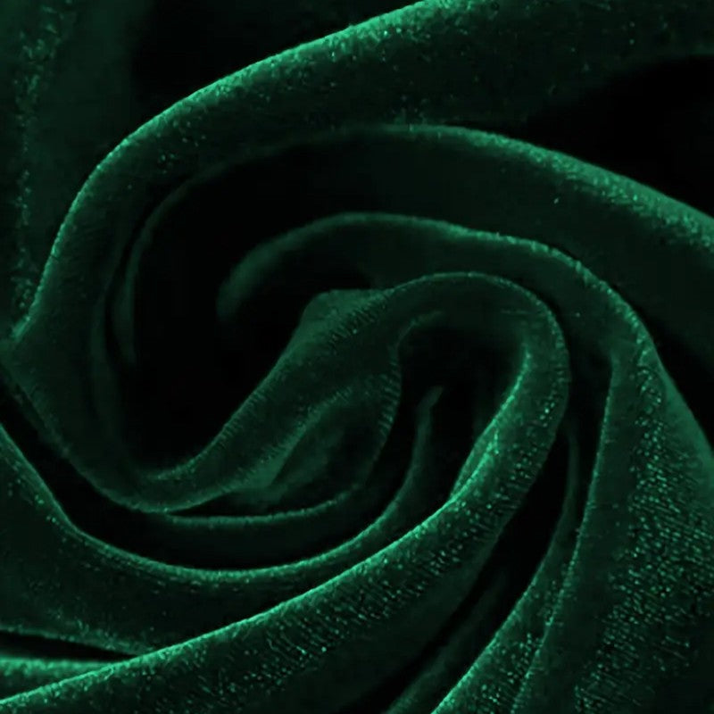 Kvinnors Aftonklänning Asymmetrisk Urringning Velour 8