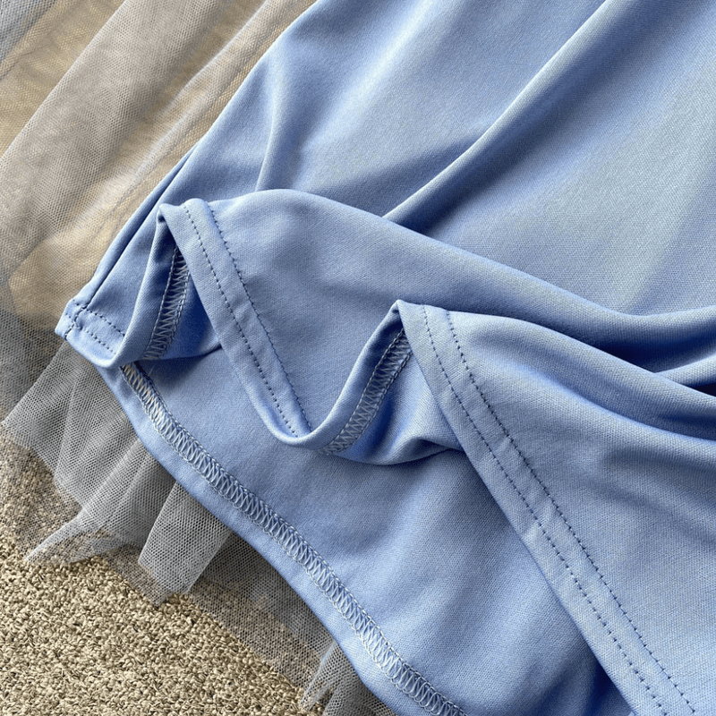 Kvinnors Aftonklänning Blommönster Hög Krage Mjuk Material 4