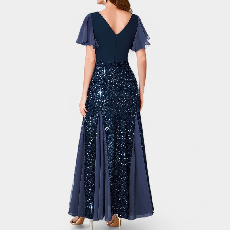 Kvinnors Aftonklänning Hjärtformad Urringning Polyester 6