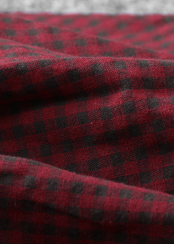 Kvinnors Asymmetrisk Patchwork Kjol med Dragsko 4