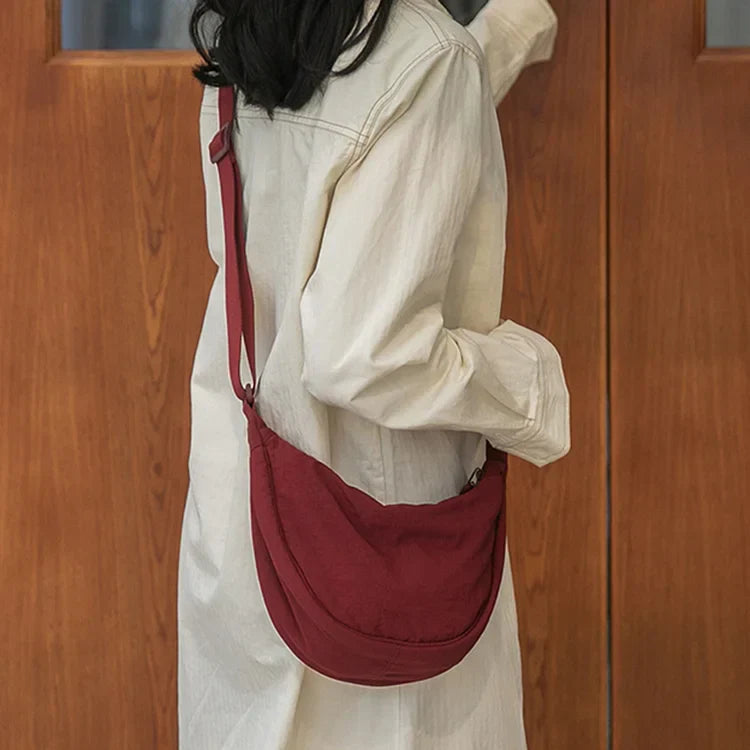 Kvinnors Axelväska Dumplingdesign 12