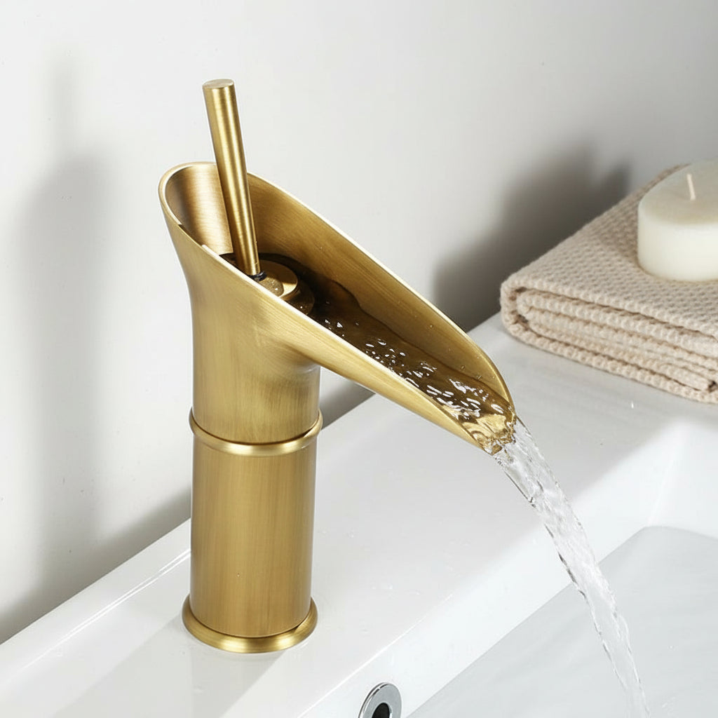 Kvinnors Badrumskran Vattenfallspip Antik Stil 3