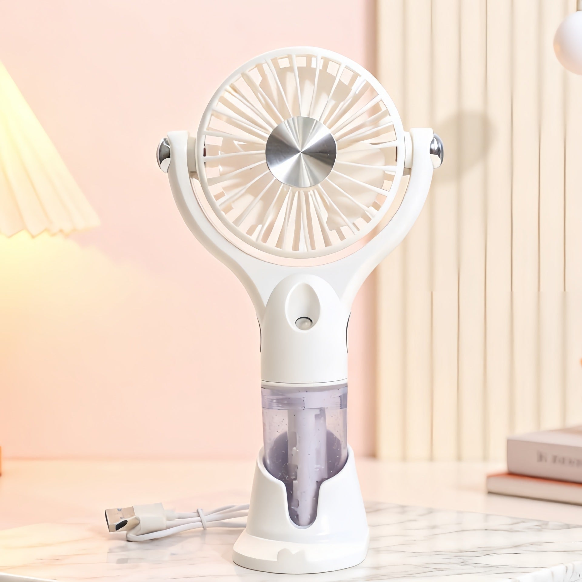 Kvinnors Bärbar Sprayfläkt Ergonomisk Design 10