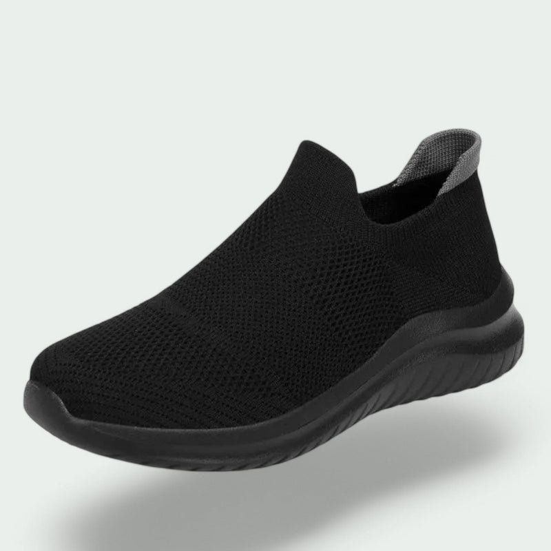 Kvinnors Bekväma Skor i Läder med Ergonomisk Design 1