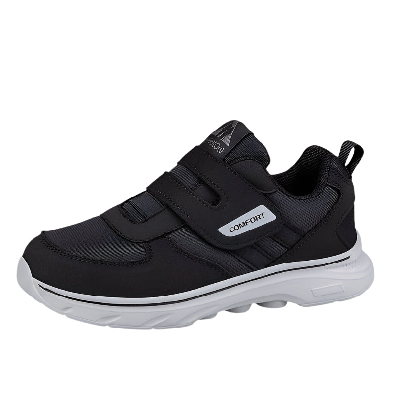 Kvinnors Bekväma Sneakers med Velcro och Andningsbart Material 0