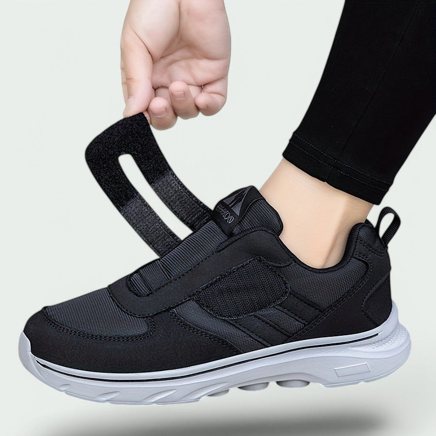 Kvinnors Bekväma Sneakers med Velcro och Andningsbart Material 5