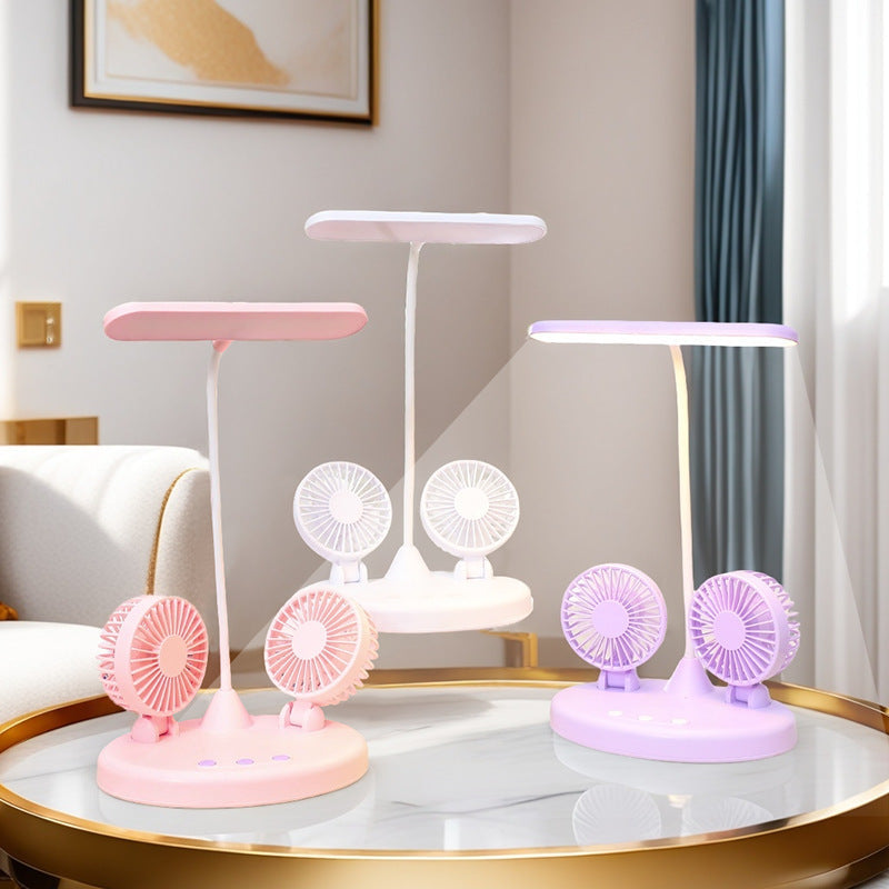 Kvinnors Bordsfläkt Multifunktionell med LED-belysning 1