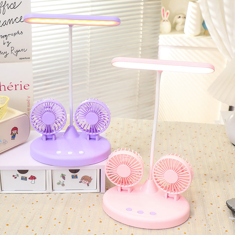 Kvinnors Bordsfläkt Multifunktionell med LED-belysning 3