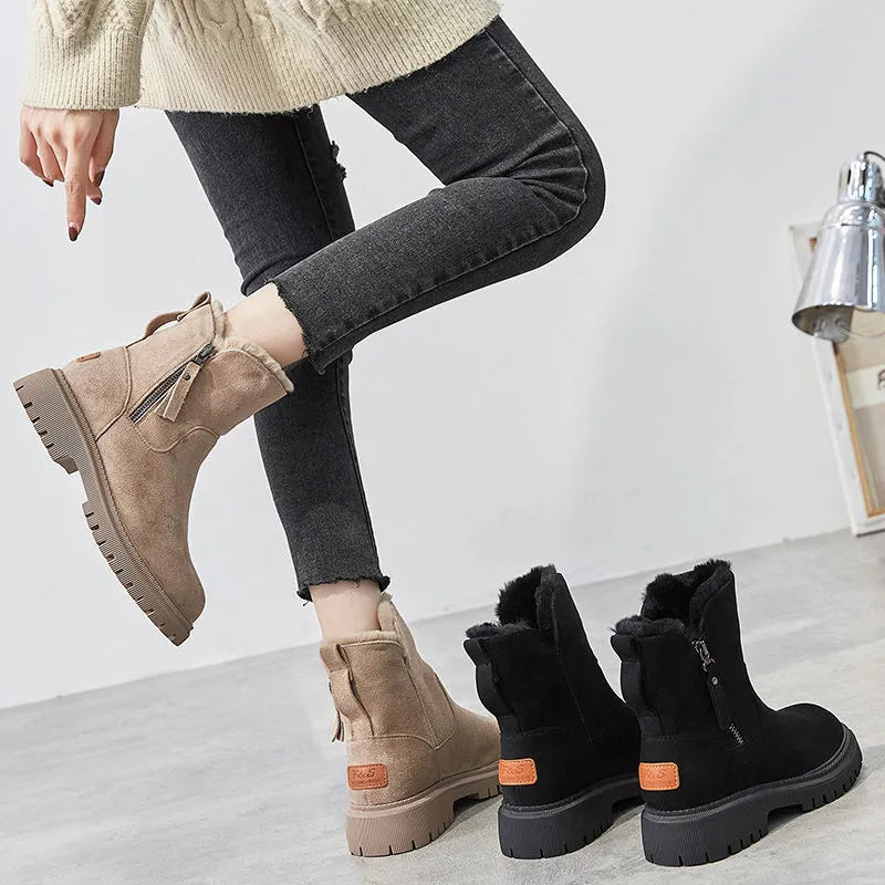 Kvinnors Casual Boots Ortopedisk Andningsbart Design 4