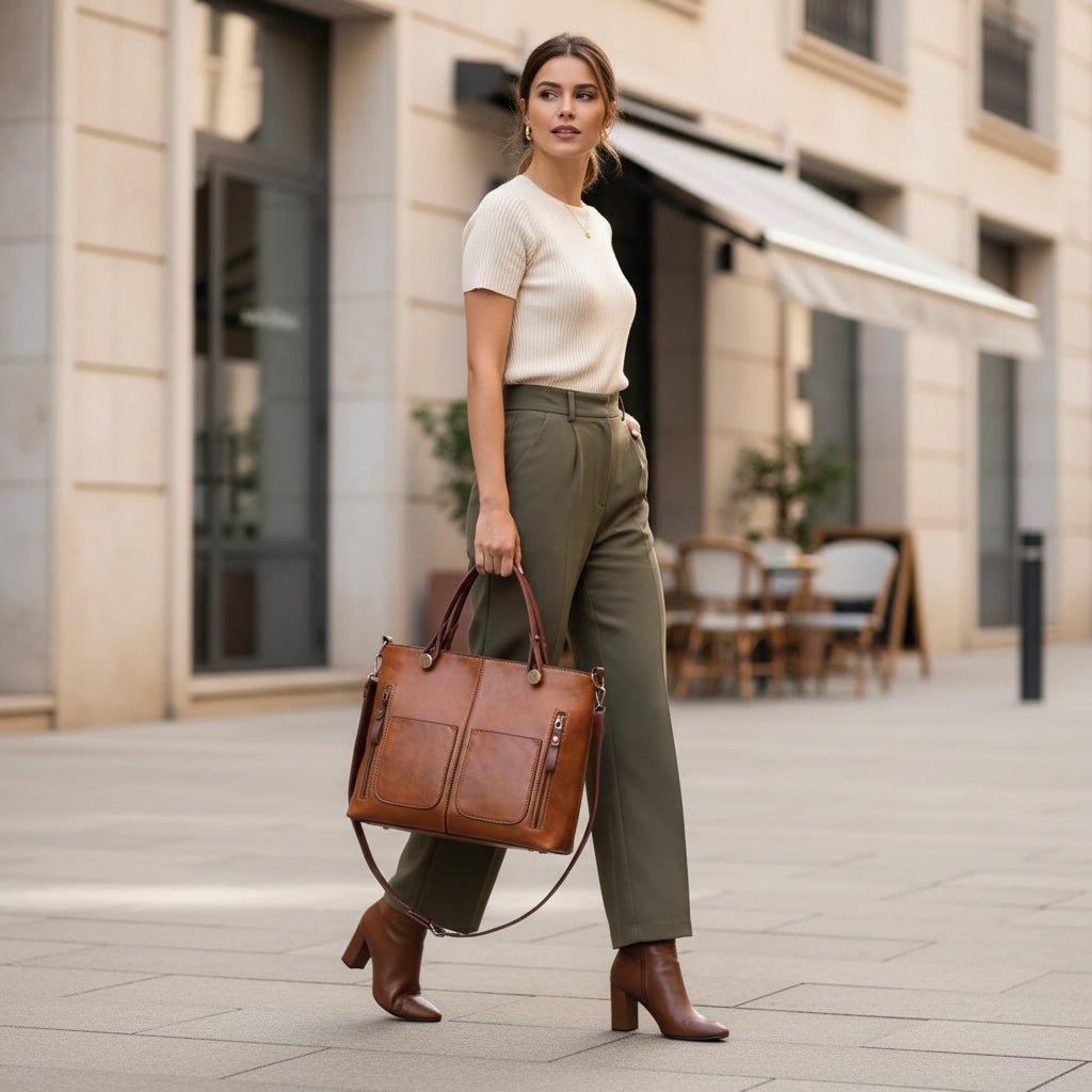 Kvinnors Crossbody-väska med Justerbar Rem 1