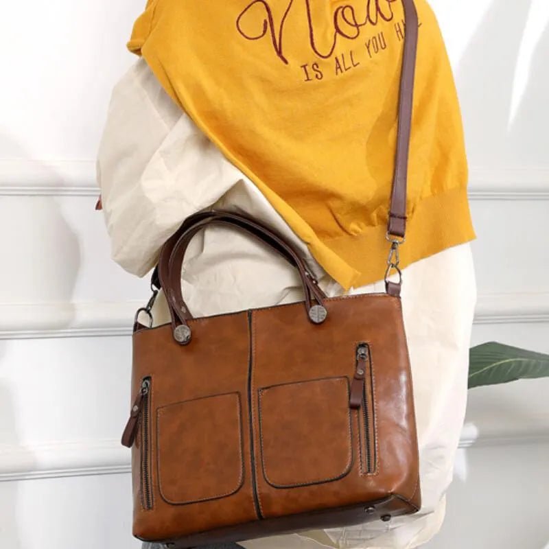 Kvinnors Crossbody-väska med Justerbar Rem 4