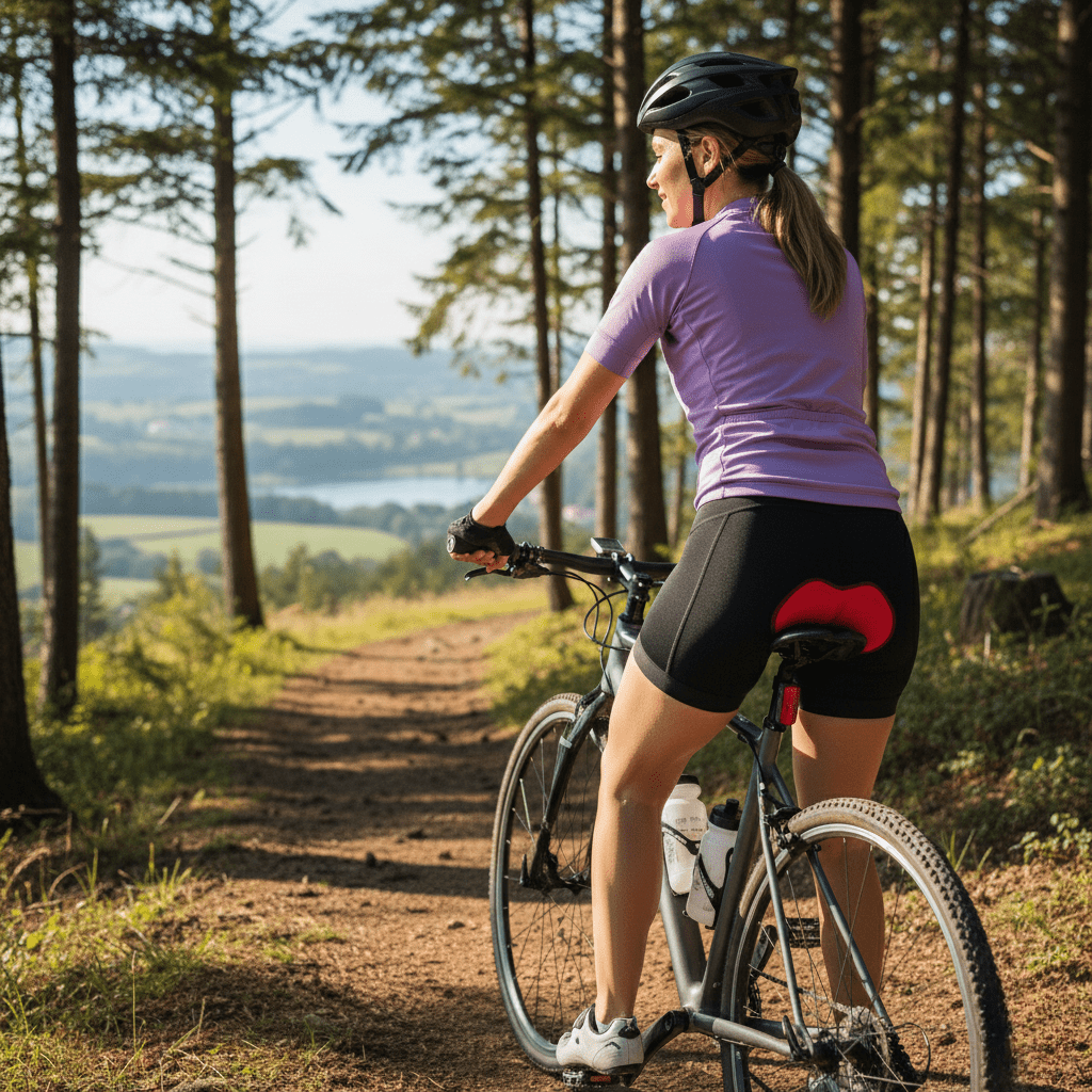 Kvinnors Cykelbyxor Anpassad Passform 2