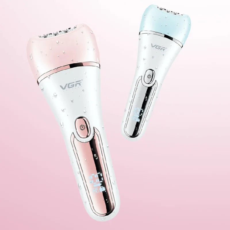 Kvinnors Elektriska Epilator Multifunktionell Design Vattentålig 5