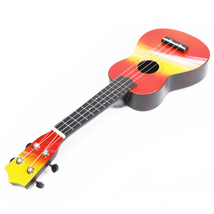 Kvinnors Färgstarka Ukulele Bärbar Design 4