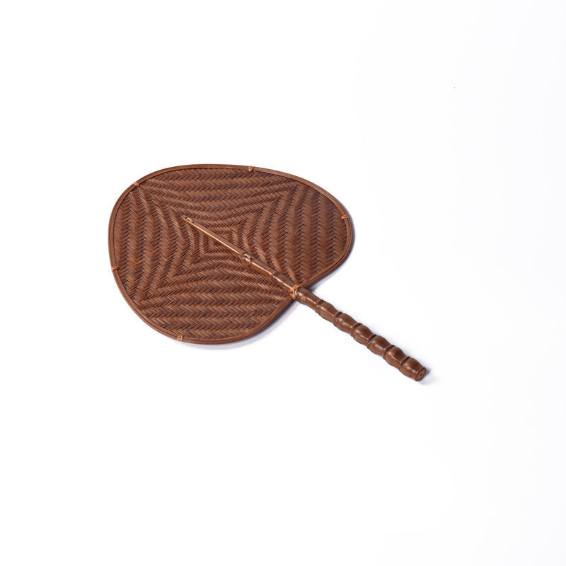 Kvinnors Handgjord Bambu Fläkt Traditionell Design 7