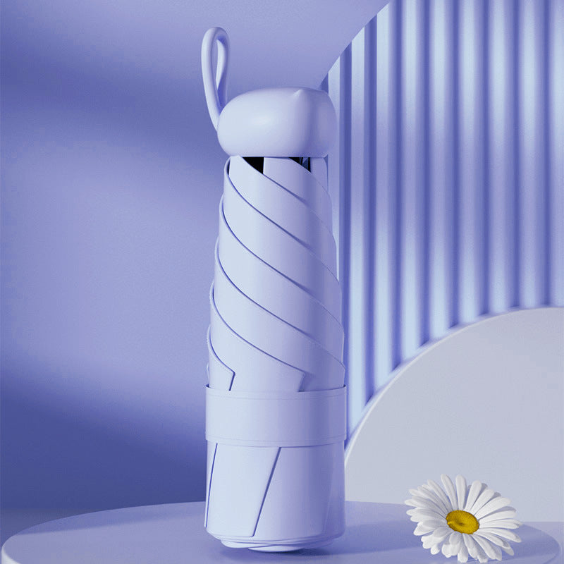 Kvinnors Hopfällbara Paraply Vindtätt Design 2