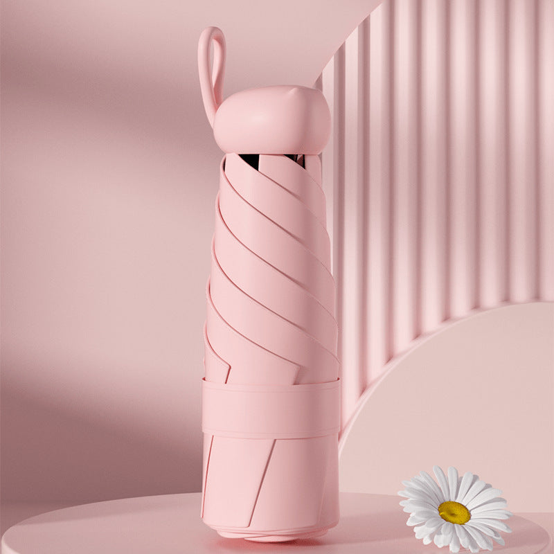 Kvinnors Hopfällbara Paraply Vindtätt Design 3