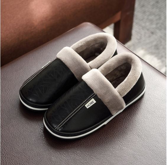 Kvinnors Inomhus Tofflor med Halkfri Sula och Plyschfoder 10