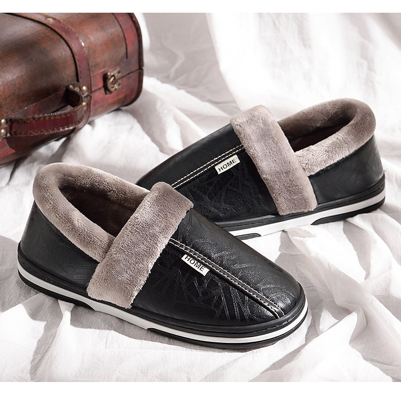 Kvinnors Inomhus Tofflor med Halkfri Sula och Plyschfoder 2