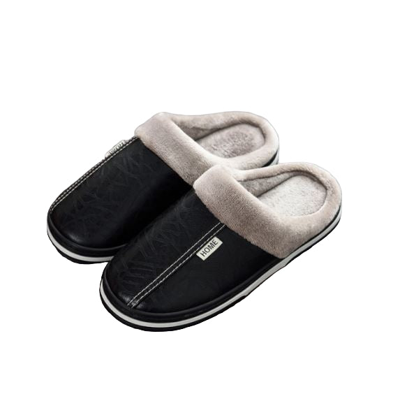 Kvinnors Inomhus Tofflor med Halkfri Sula och Plyschfoder 3