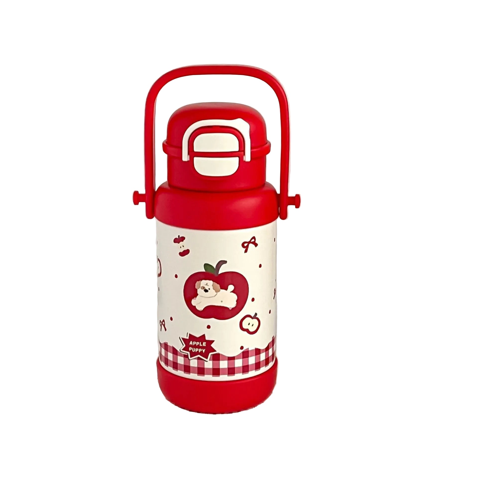 Kvinnors Isolerad Dricksflaska med Charmig Design och Bärhandtag 10