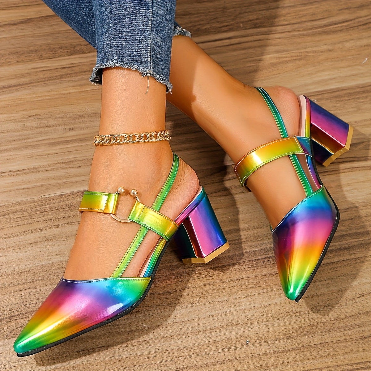 Kvinnors Klackar med Ortopedisk Design 1