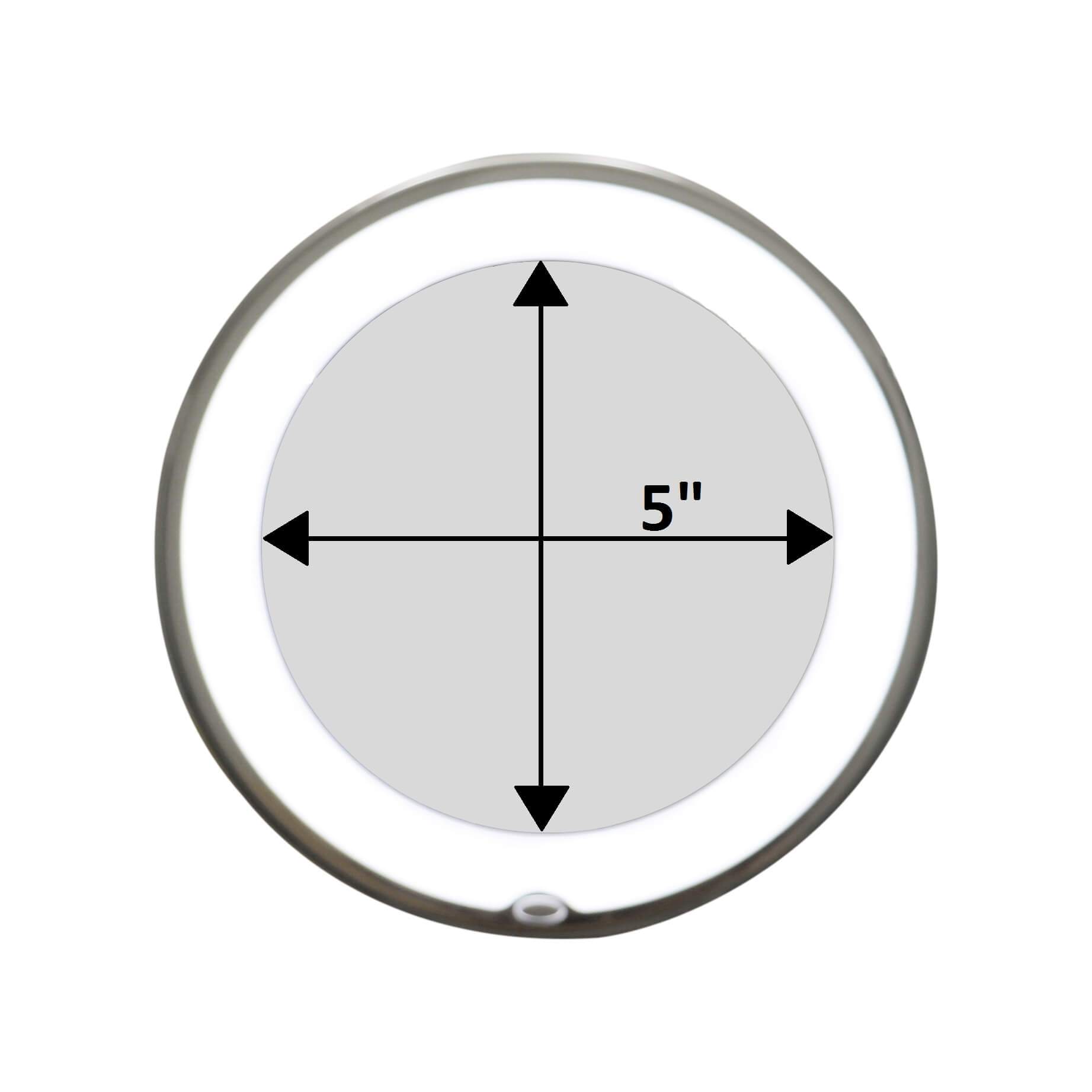 Kvinnors LED Förstoringsspegel med Svanhals och 10x Förstoring 5