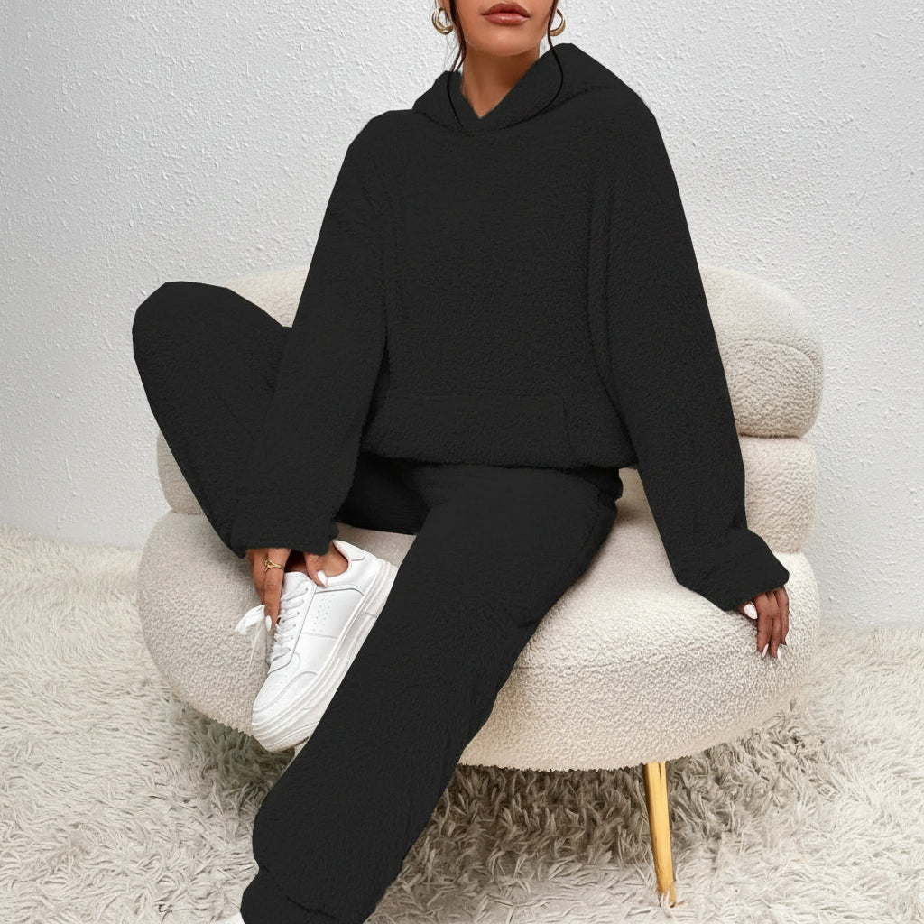 Kvinnors Loungewear Set med Hoodie 6