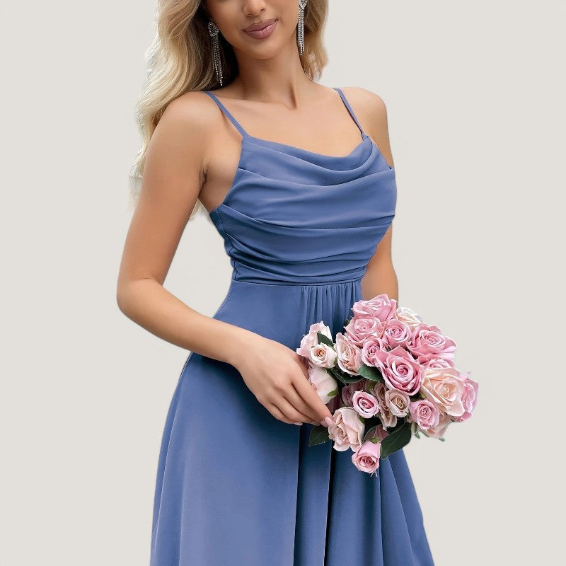 Kvinnors Maxiklänning Chiffon Passform och Flare 12