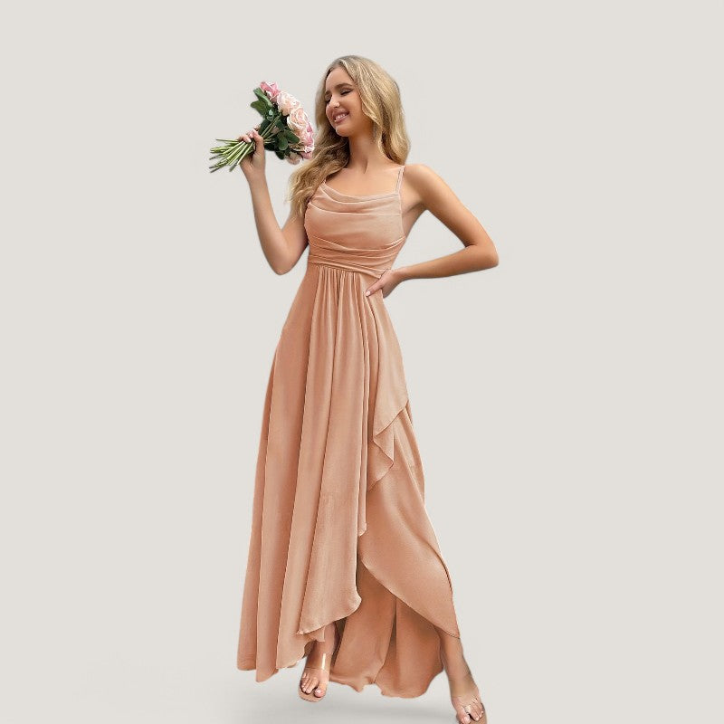 Kvinnors Maxiklänning Chiffon Passform och Flare 15