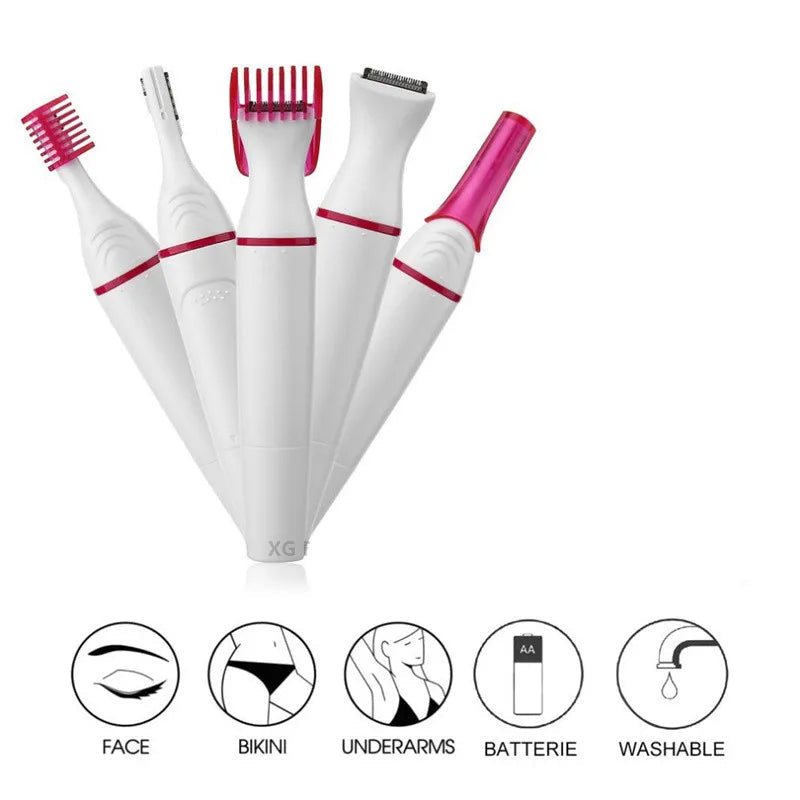 Kvinnors Multifunktionell Hårborttagare 5 i 1 1