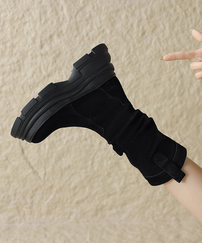 Kvinnors Plattform Stövlar Bekväma Modern Design 3