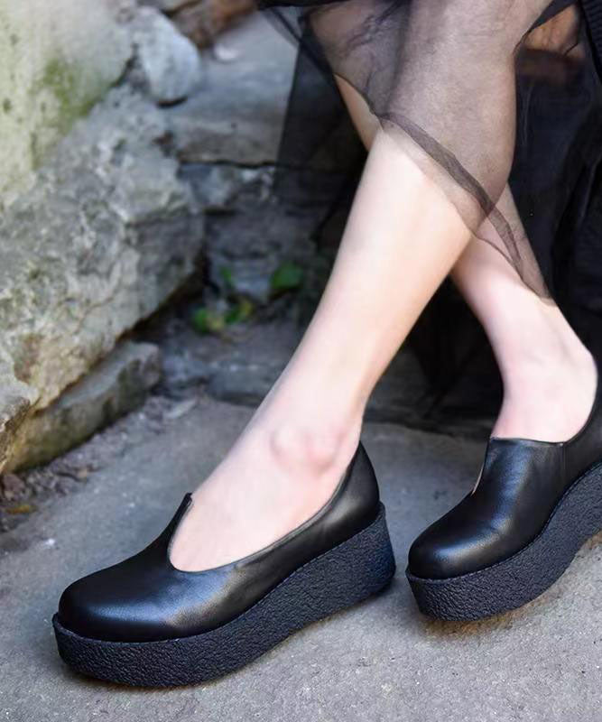 Kvinnors Plattformsklackar Svart Grön Design 3