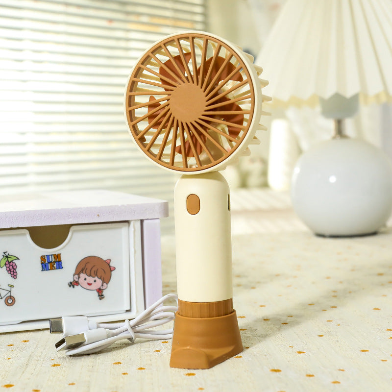 Kvinnors Portabel Minifläkt med Kompakt Design 0