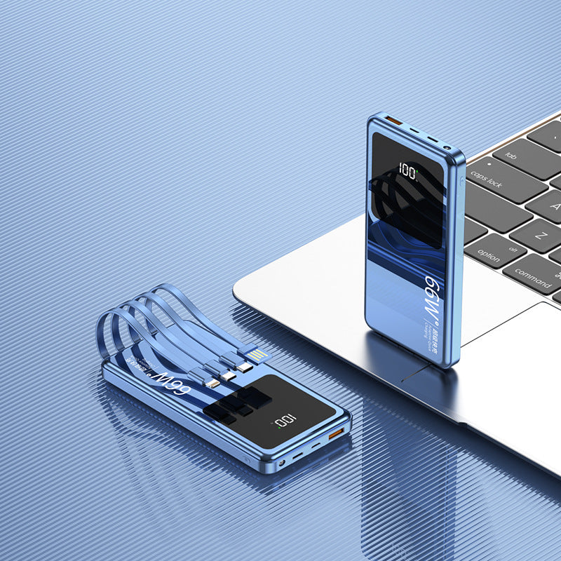 Kvinnors Powerbank 20000mAh Snabbladdning Kompakt Design 2