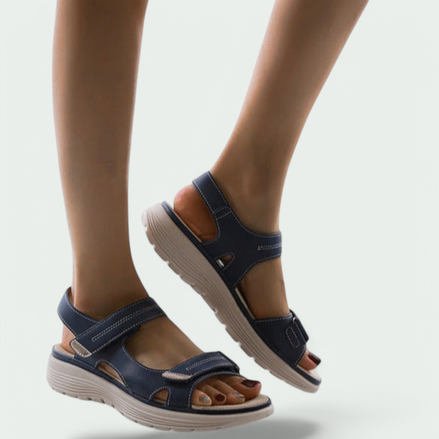 Kvinnors Sandaler Sportig Design Textil Polyuretan 6