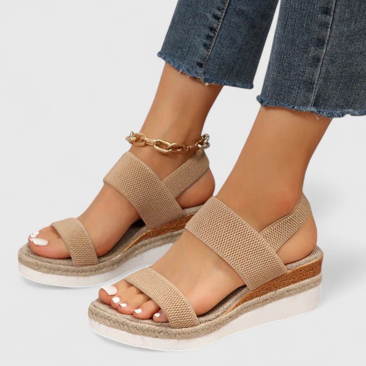 Kvinnors Sandaler med Vadderad Sula 4