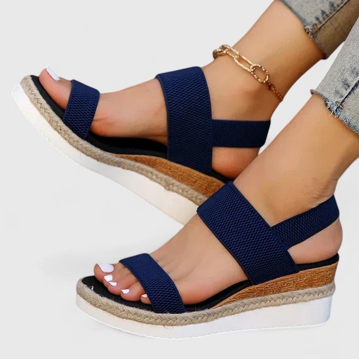 Kvinnors Sandaler med Vadderad Sula 9