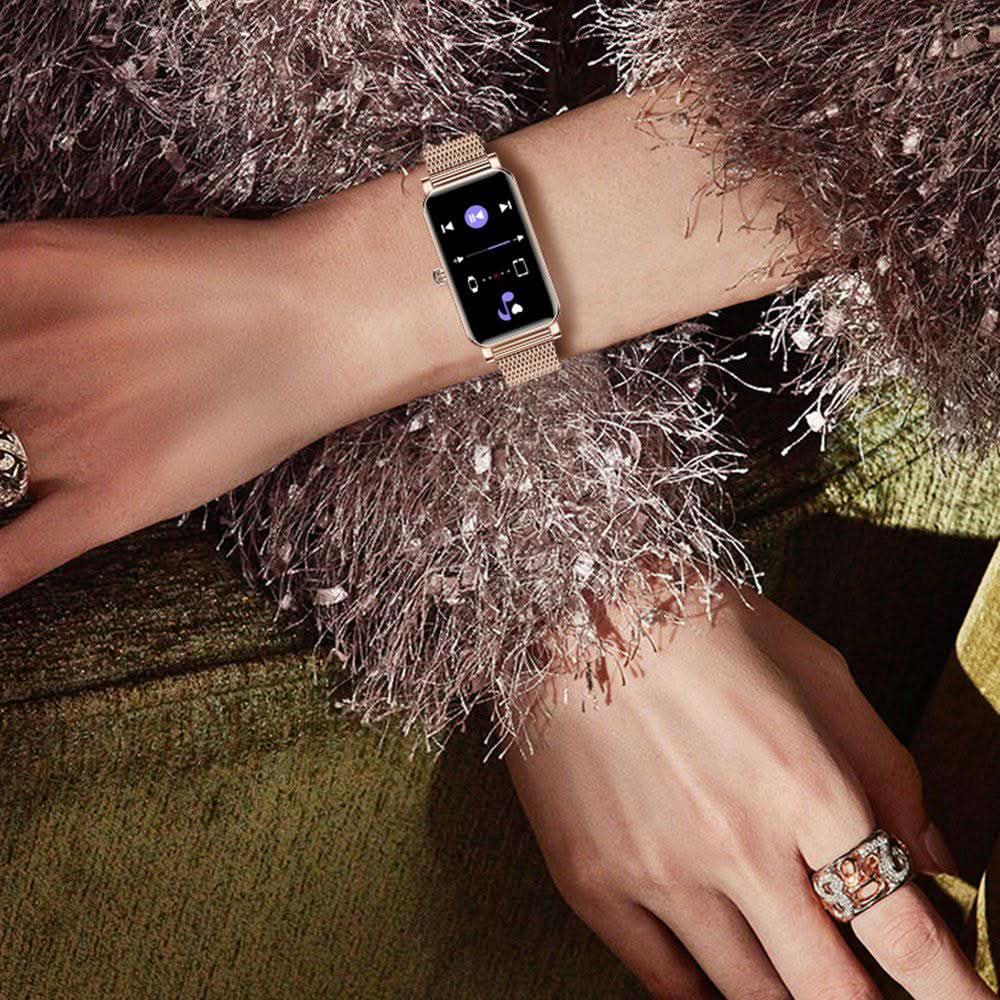 Kvinnors Smartwatch med Träningsspårning och Vattentålig Design 3